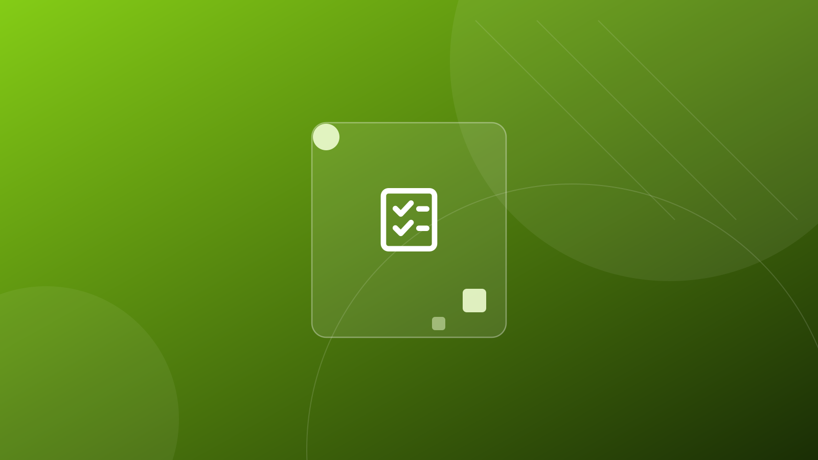 Grafik mit Checklisten-Symbol: strukturierter Ablauf eines IT-Checks