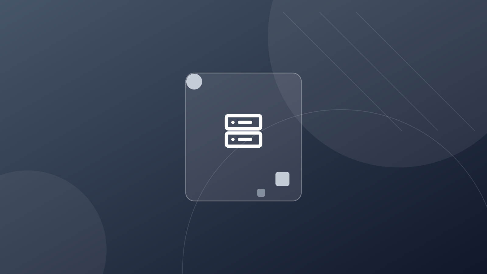 Grafik mit Server-Symbol: Linux-Server härten